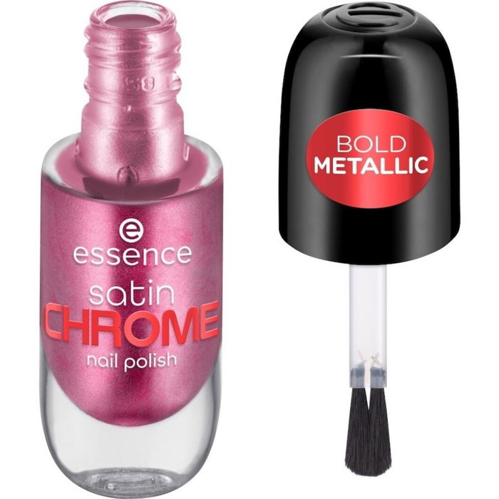 ESSENCE Satin Chrome Esmalte de Uñas 03 Artificial Pinktelligence 8 ml